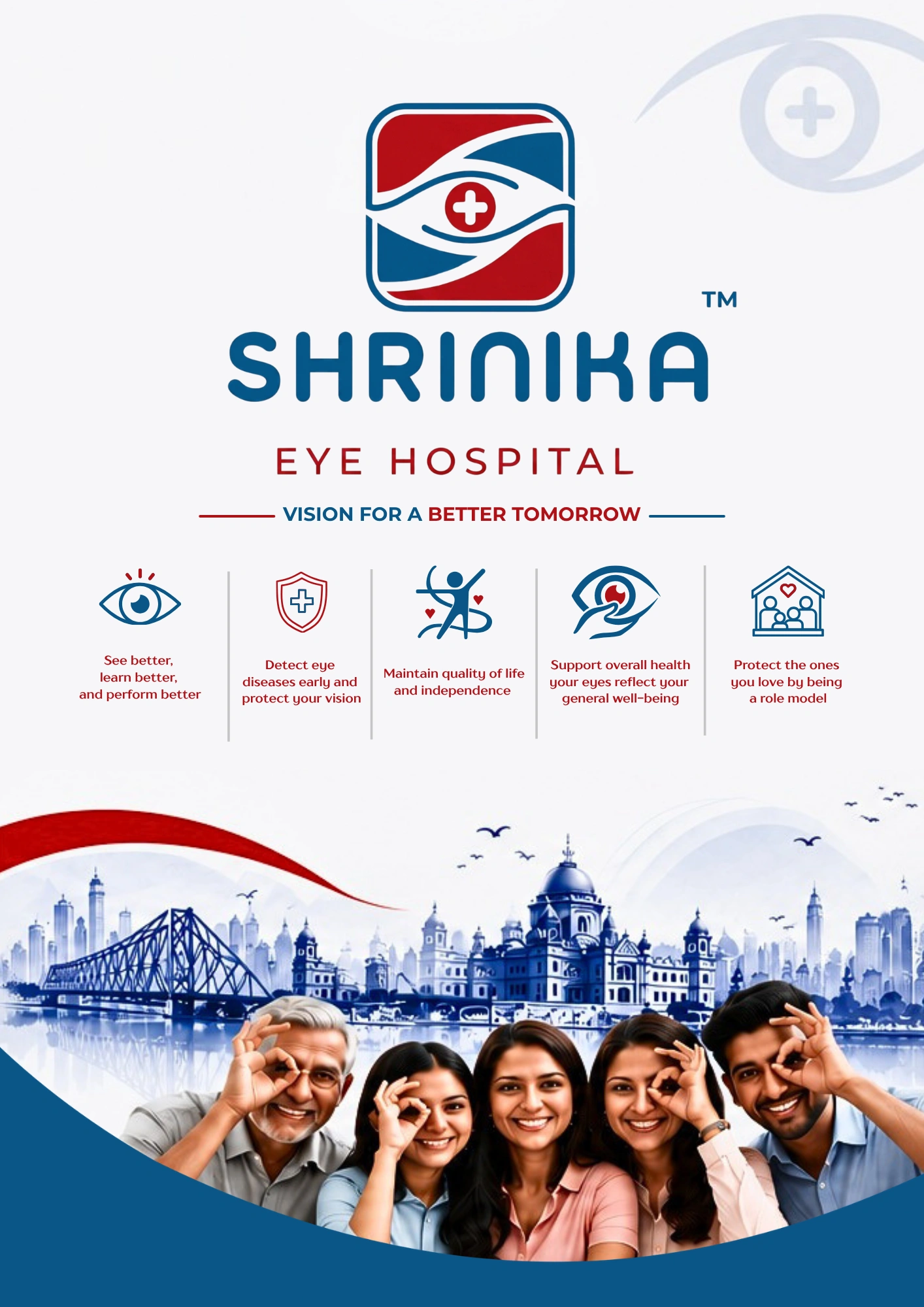 Shrinika Eye Hospital Poster Design
