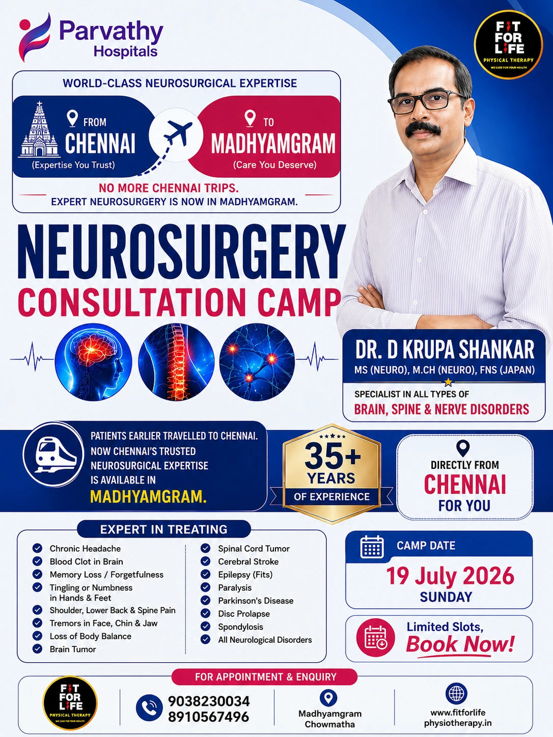 Parvathy Hospitals Consultation Camp Layout